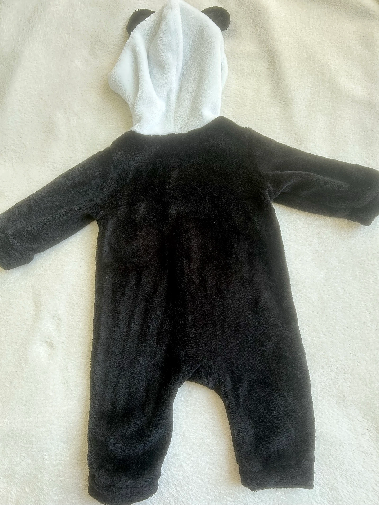 Panda baby fleece onesie • Size 6/9 months – photo 5